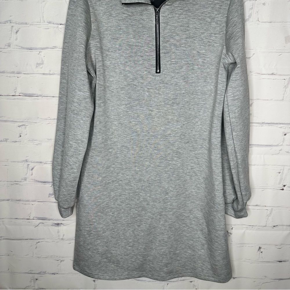 ‎For Cynthia size small gray sweater dress - Picture 3 of 8